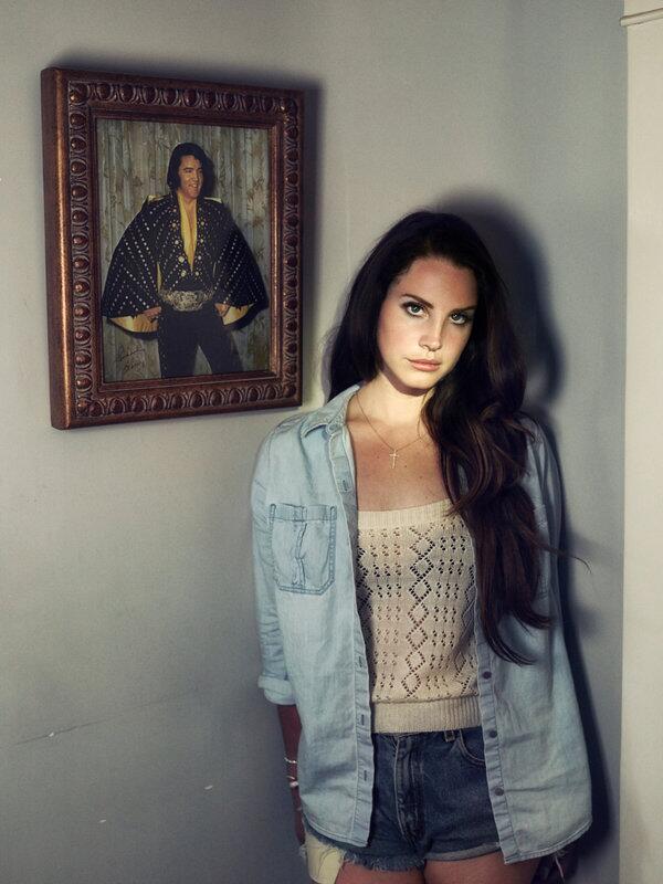 Lana Del Rey And Elvis - HD Wallpaper 