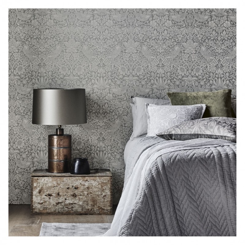 Morris & Co Wallpaper Bedroom - HD Wallpaper 