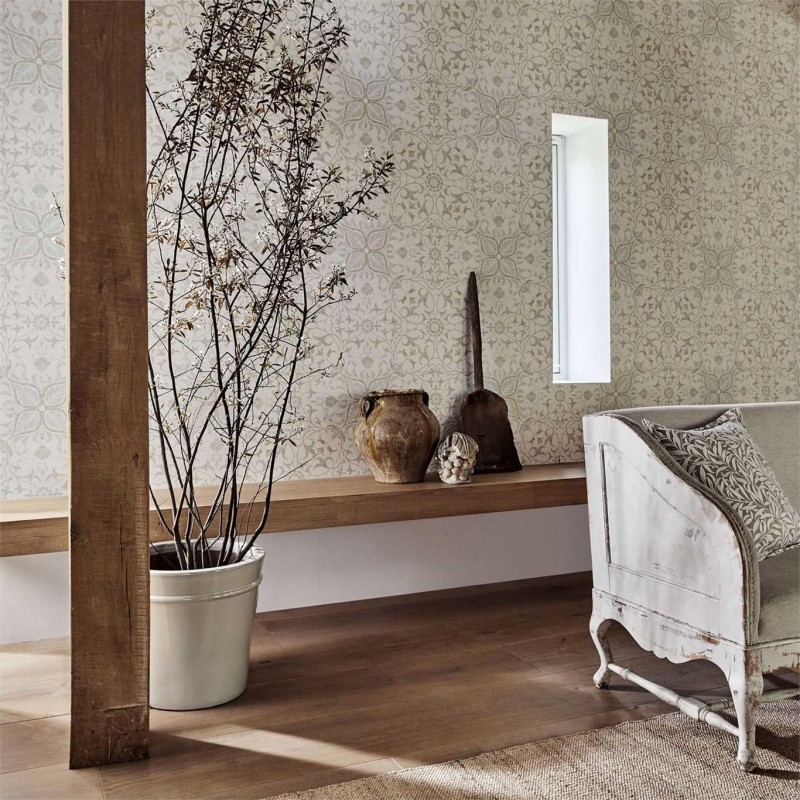 Morris And Co Pure Lodden Chalk Eggshell - HD Wallpaper 