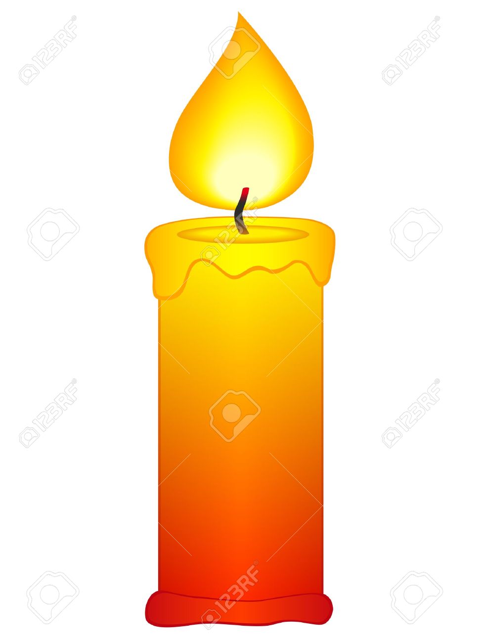 Candle Icon On - HD Wallpaper 