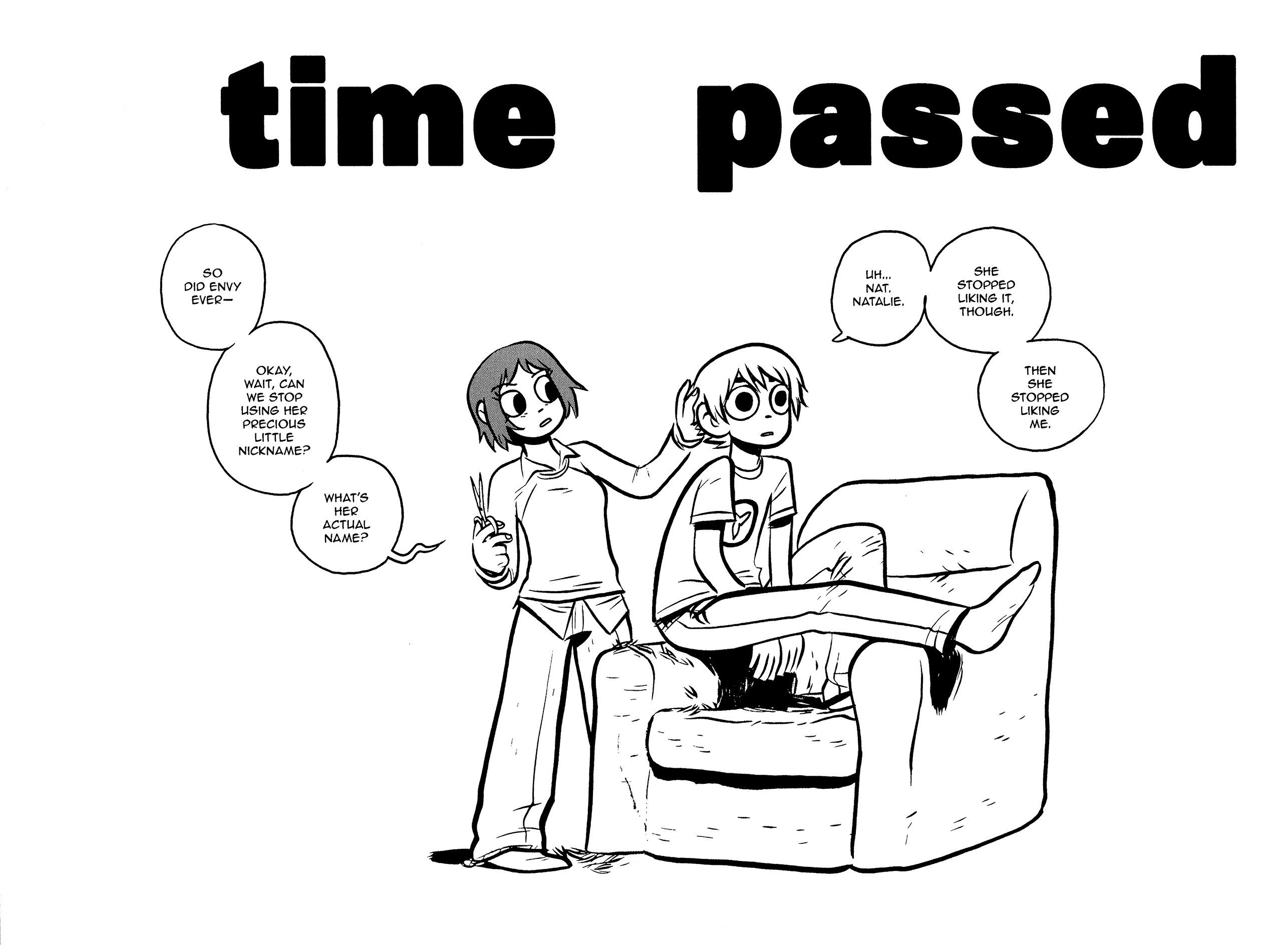 Scott Pilgrim Comic Quote - HD Wallpaper 