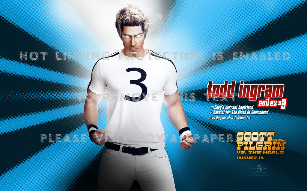 Scott Pilgrim Vs - Scott Pilgrim Evil Ex 3 - HD Wallpaper 