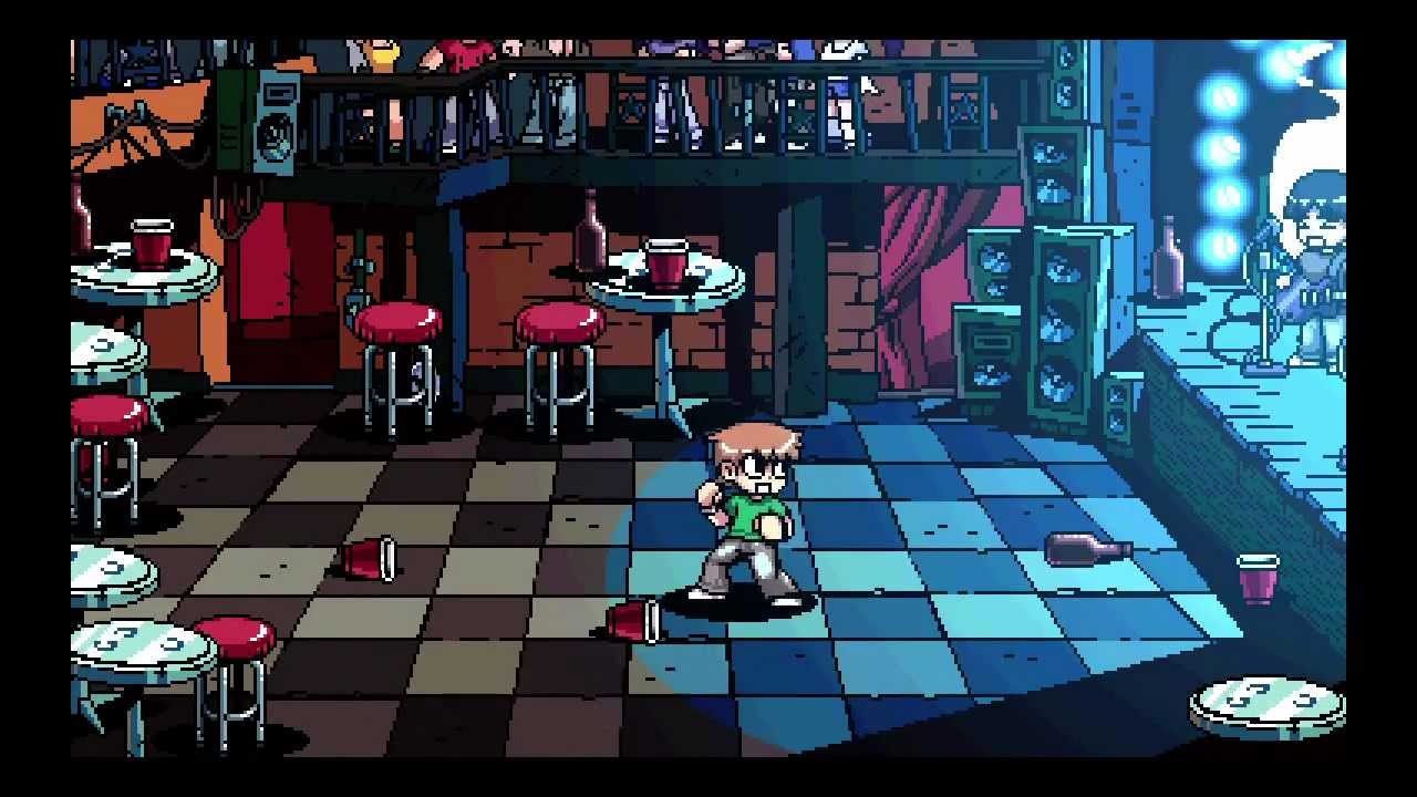 Scott Pilgrim Background - Scott Pilgrim Game Level - HD Wallpaper 
