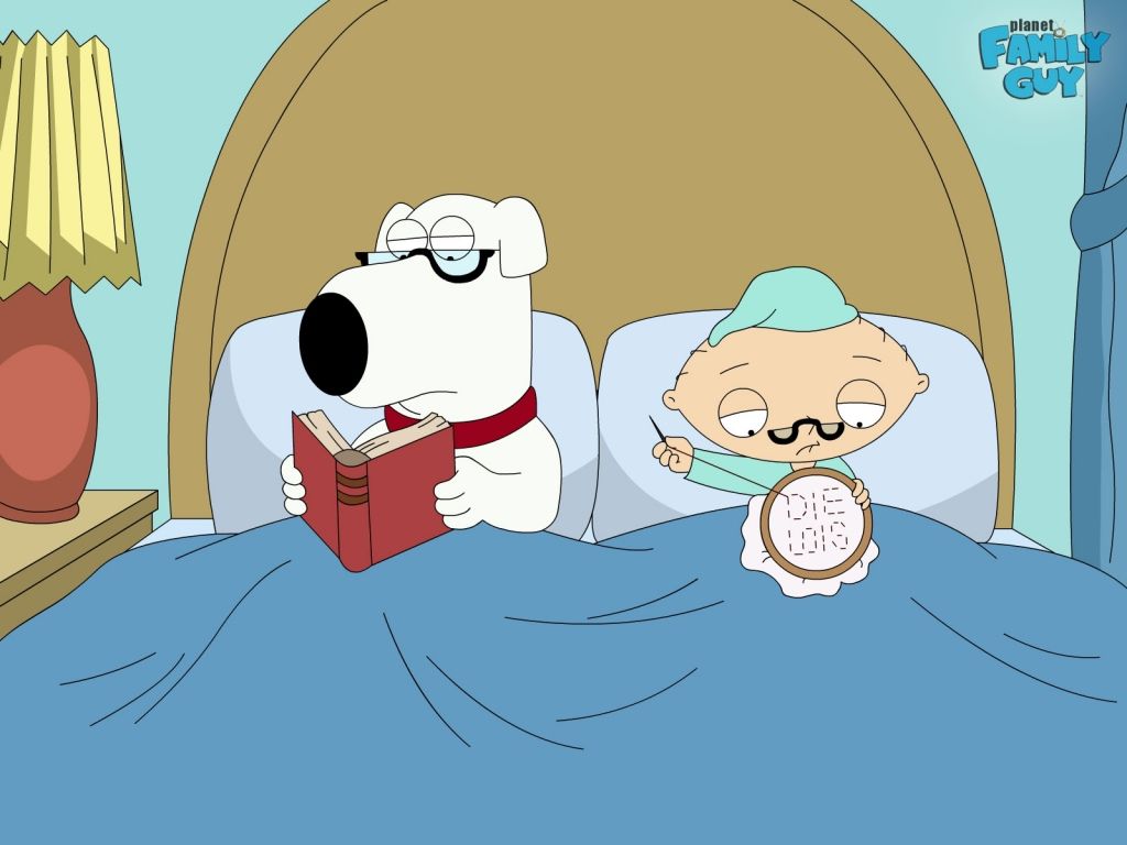 Stewie And Brian Griffin - HD Wallpaper 