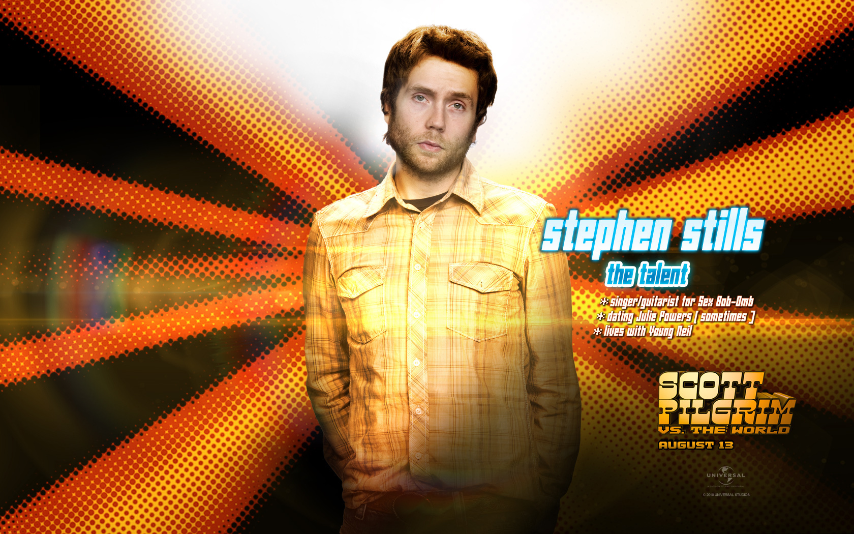 Stephen Stills Scott Pilgrim Vs The World - HD Wallpaper 