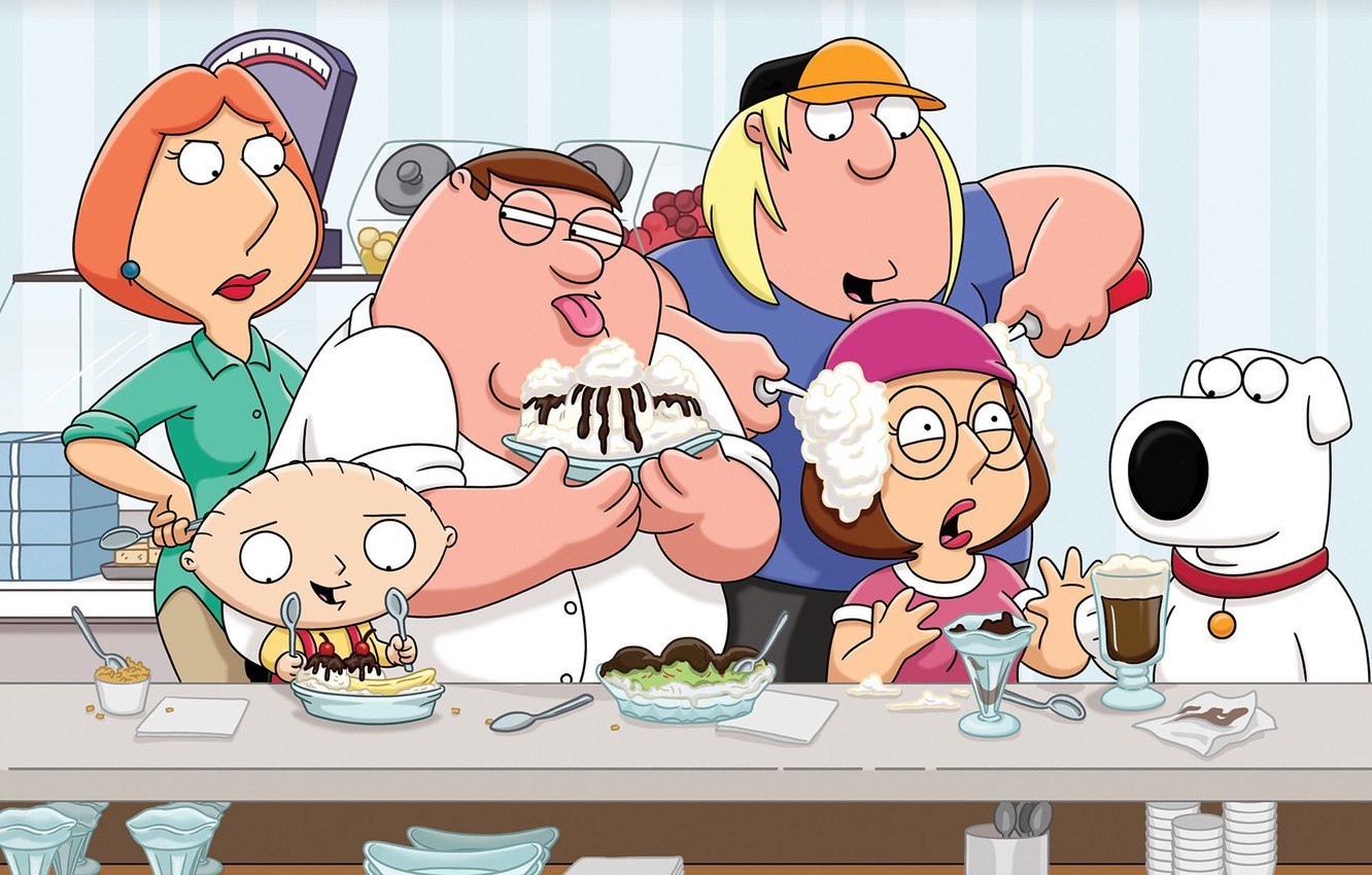 Photo Wallpaper Sweets, Family Guy, Stewie, Food, Chris, - Family Guy Hd - HD Wallpaper 