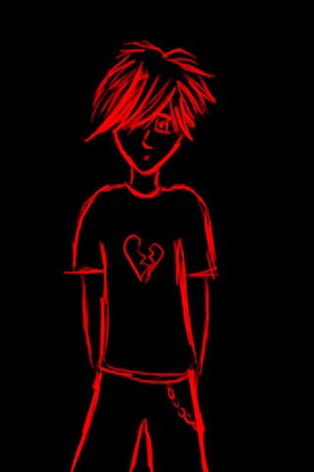 Emo Iphone - 640x960 Wallpaper - teahub.io