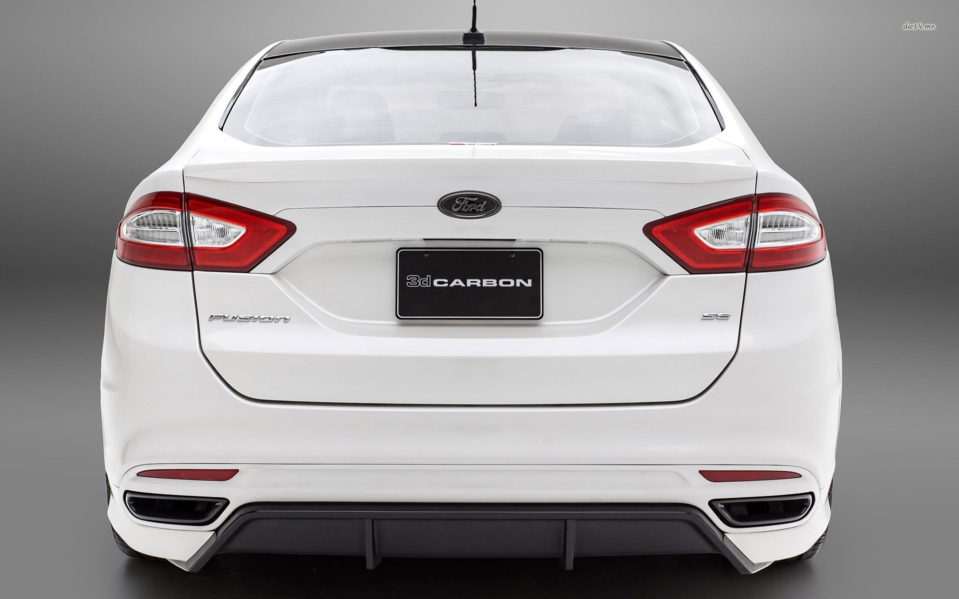 Fusion 2013 Duas Saídas De Escapamento - HD Wallpaper 