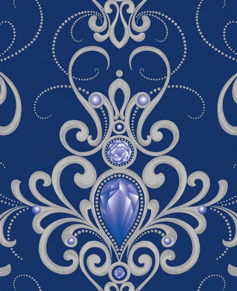 Royal Blue Wallpaper Designs - HD Wallpaper 