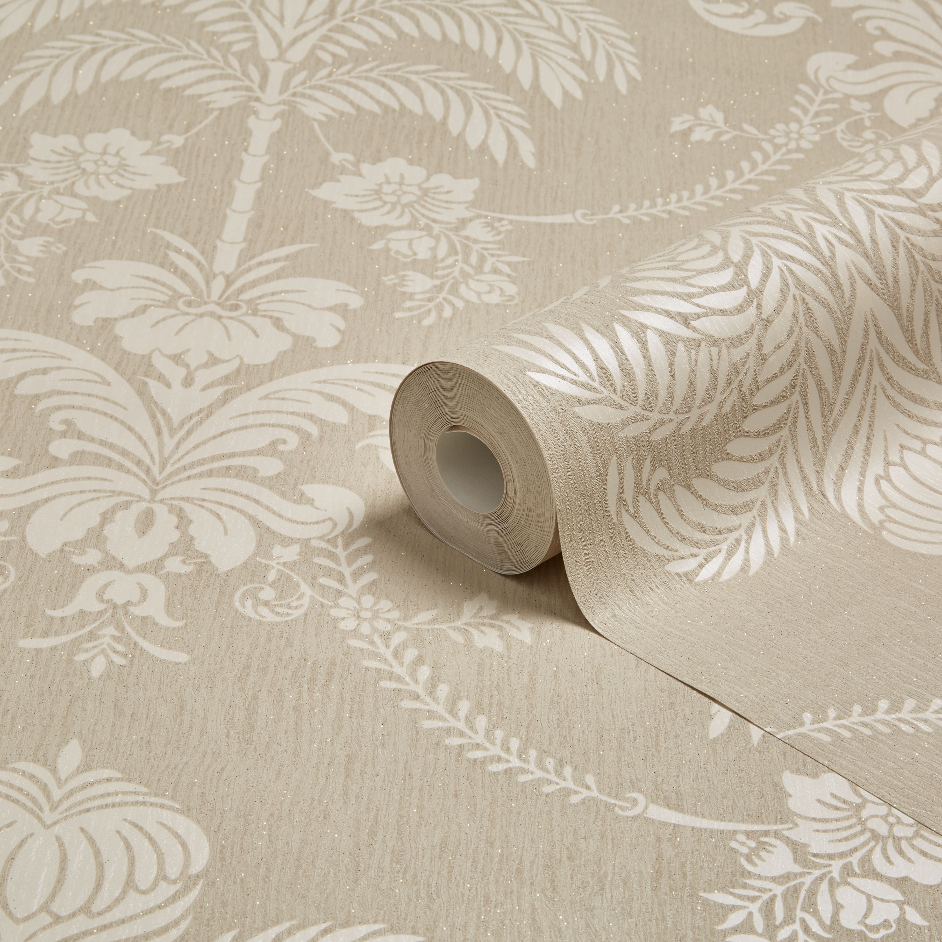 Decorline Vertical Grass Cloth Cream/gold Wallpaper - Plywood - HD Wallpaper 