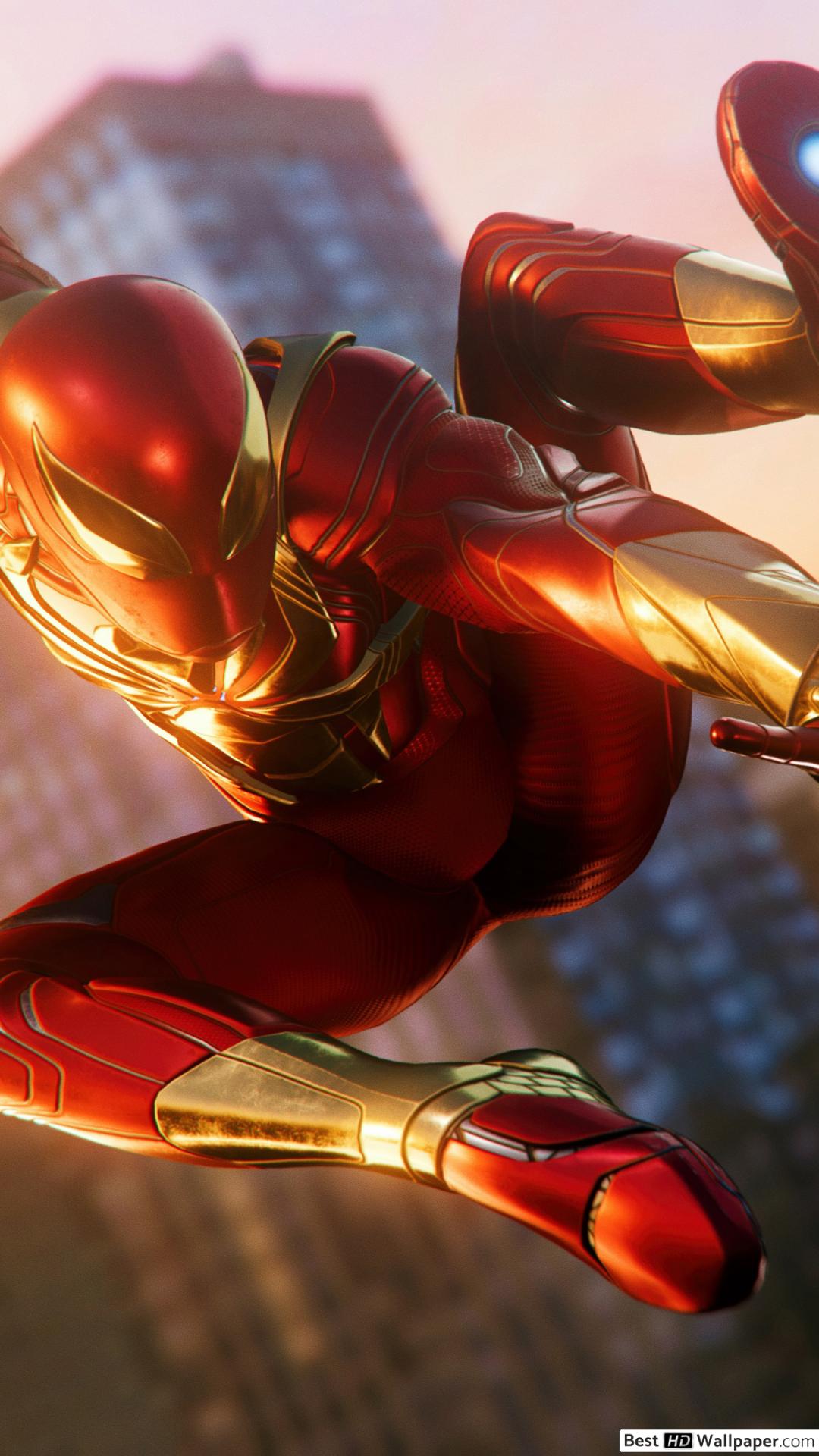 Iron Spider Suit Ps4 - HD Wallpaper 