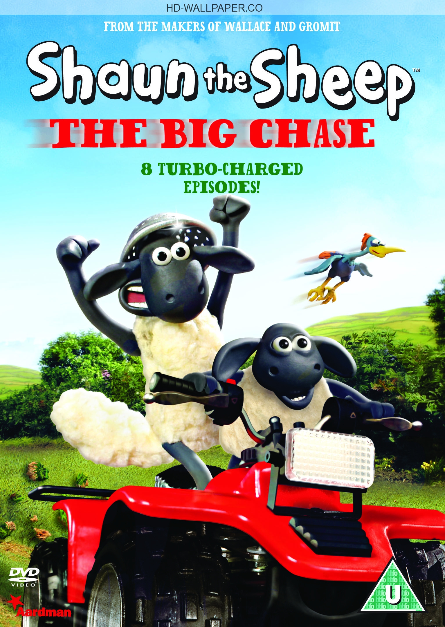 Shaun The Sheep The Big Chase - HD Wallpaper 