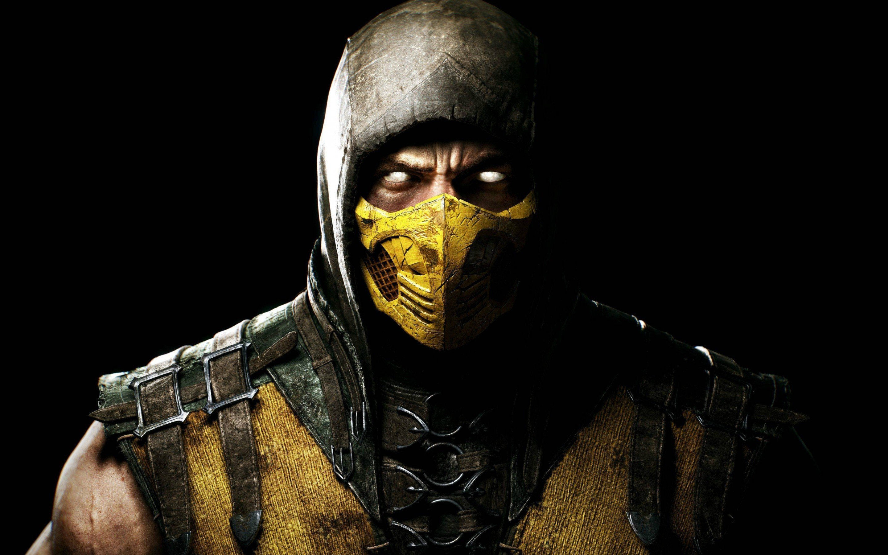 Mortal Kombat X Scorpion Hd - HD Wallpaper 