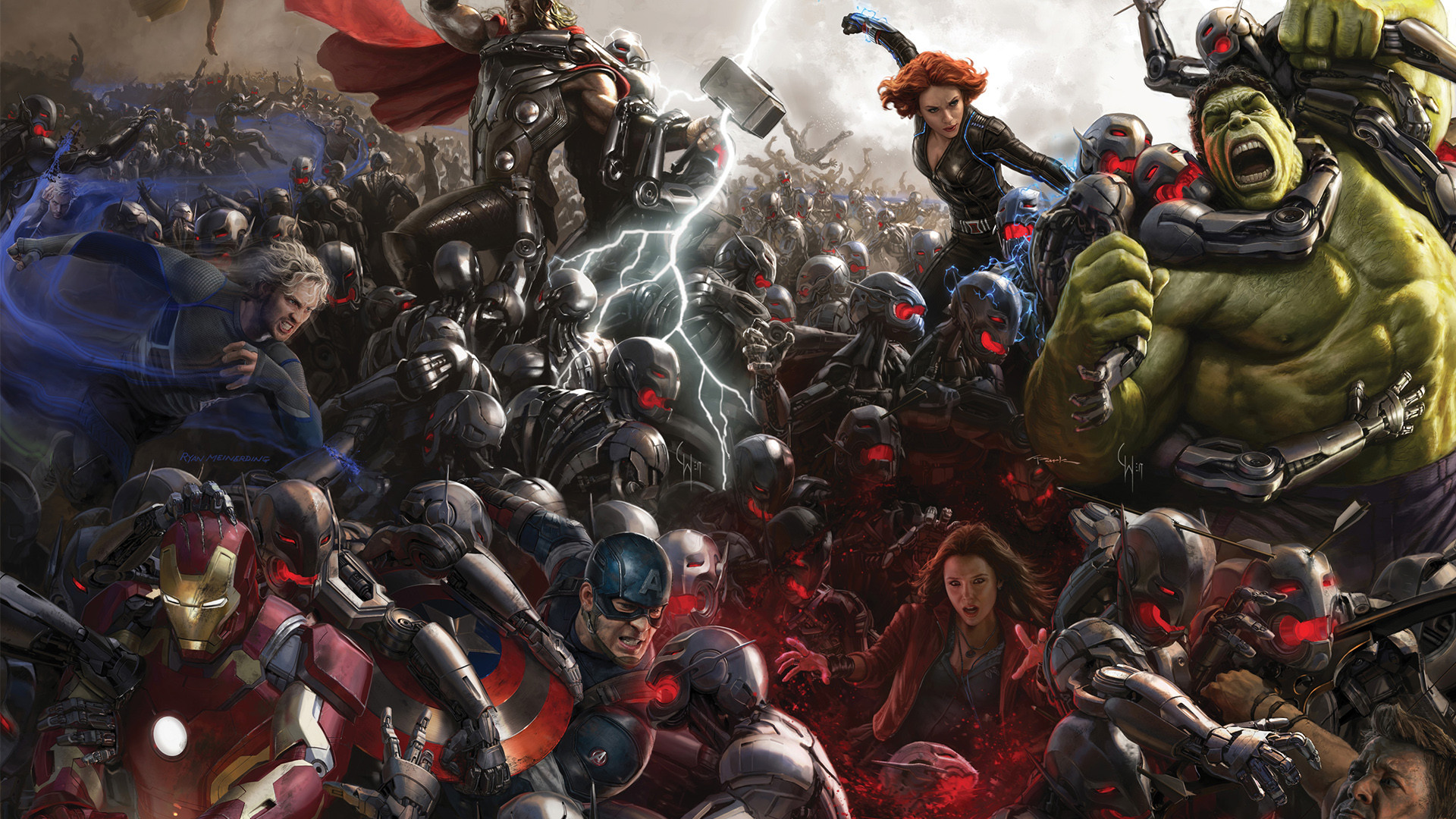 Heroes Vs Villains Marvel - HD Wallpaper 