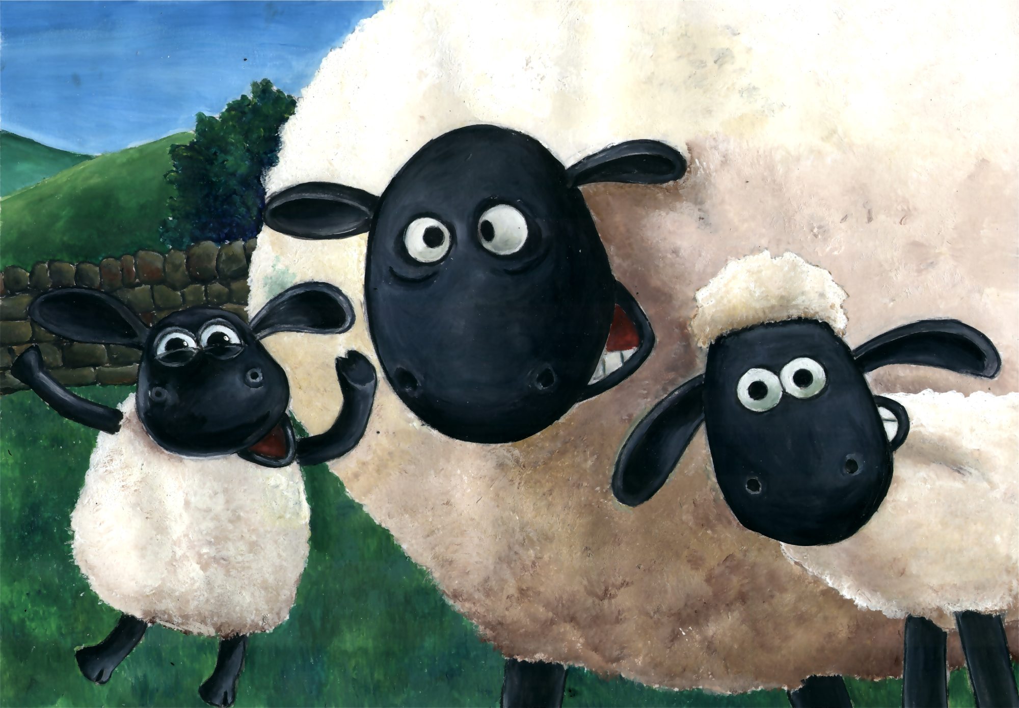 Shaun The Sheep And Friends - 2000x1390 Wallpaper Shaun The Sheep And Friends - 2000x1390 Wallpaper