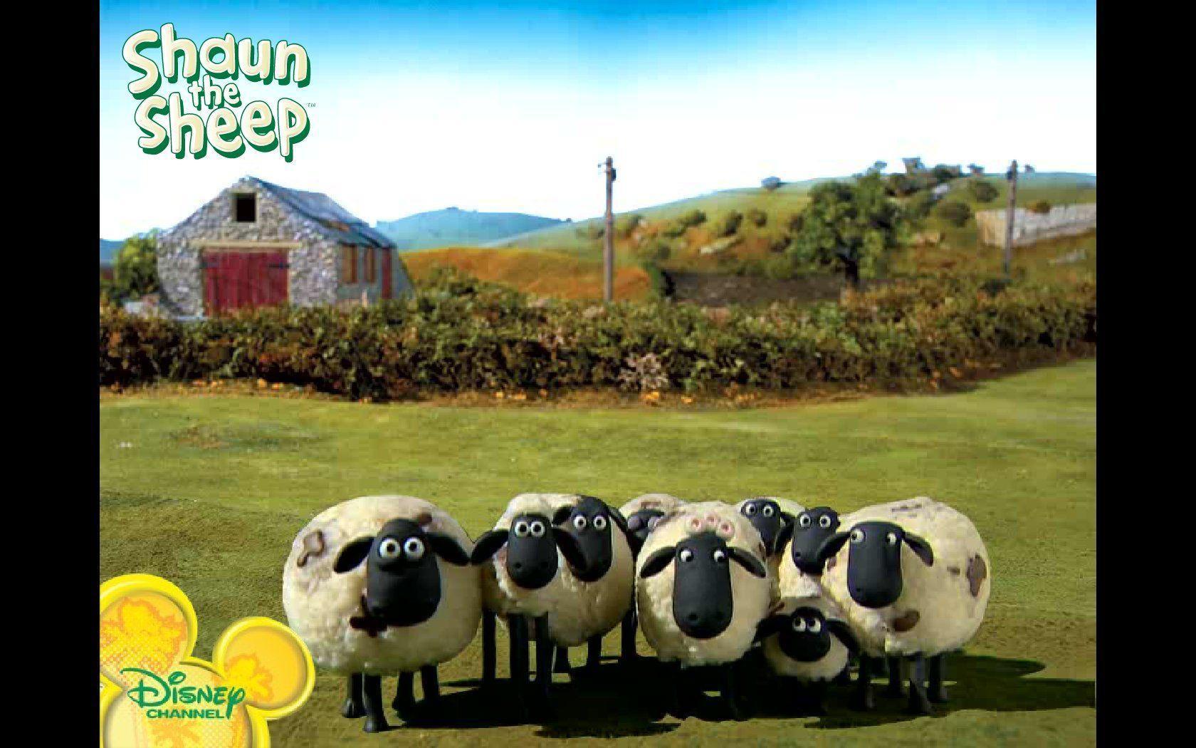Shaun The Sheep Disney Channel - HD Wallpaper 