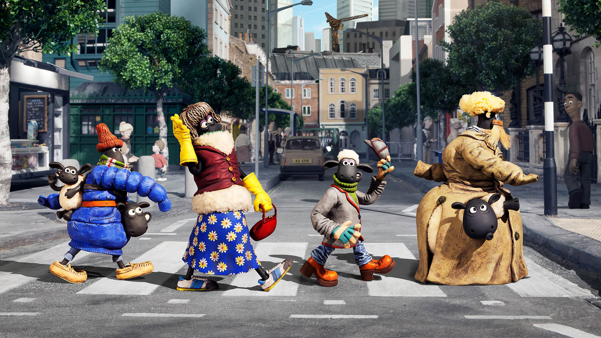 Awesome Shaun The Sheep Movie Free Wallpaper Id - Shaun The Sheep Movie Scenes - HD Wallpaper 