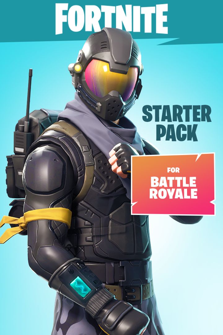 Fortnite Battle Royale Starter Pack - HD Wallpaper 