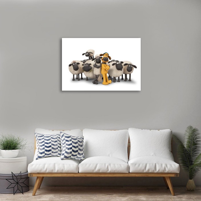 Shaun The Sheep Room - HD Wallpaper 