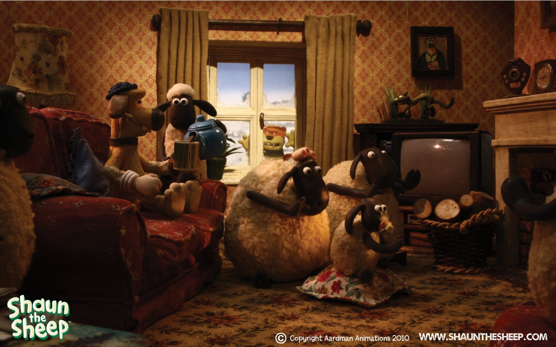 Shaun The Sheep - HD Wallpaper 