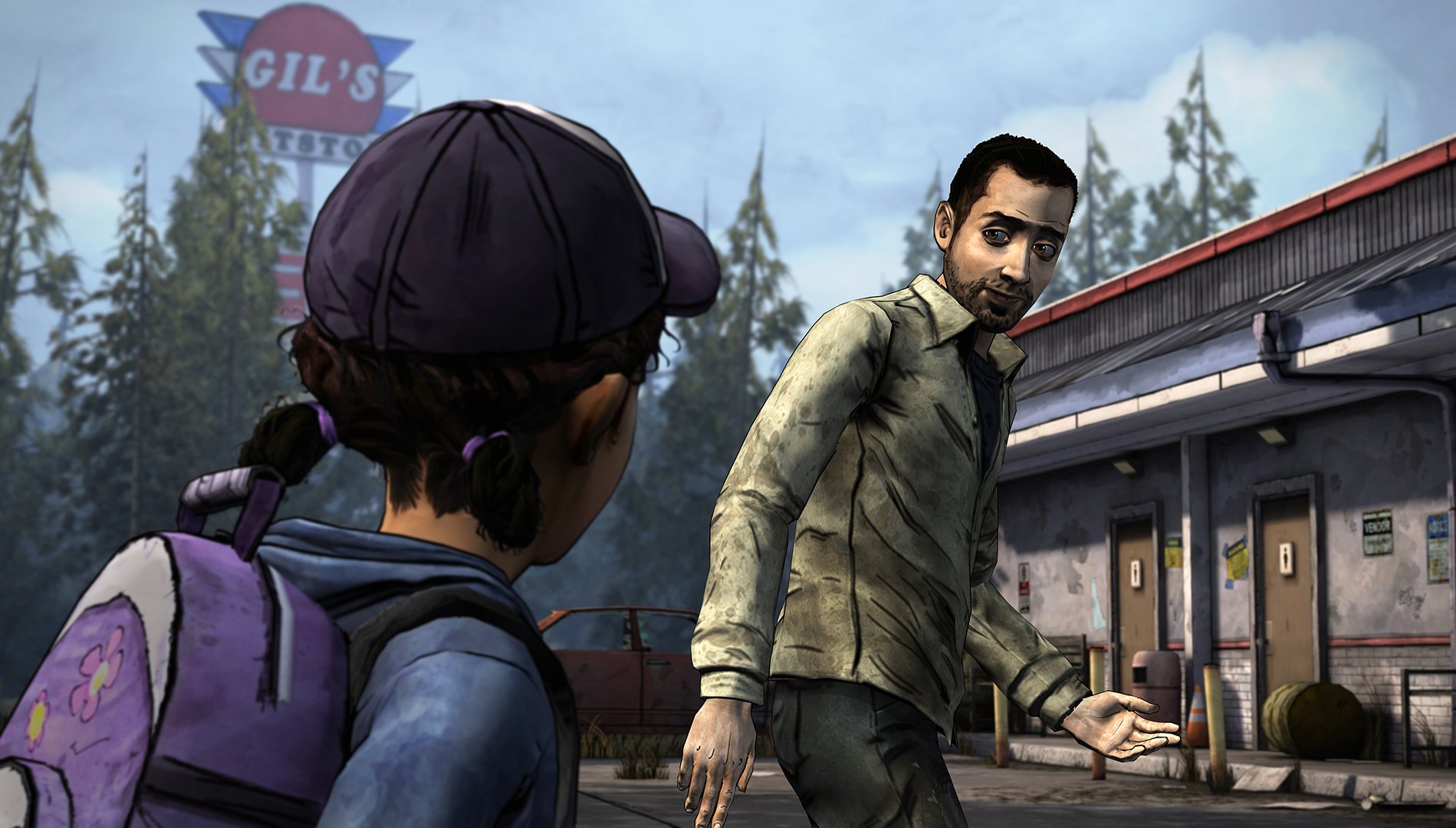 The Walking Dead Game Wallpaper Twelve Wsource - Walking Dead Telltale Season 2 - HD Wallpaper 