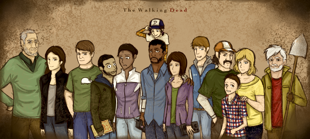 Walking Dead Game Background - HD Wallpaper 