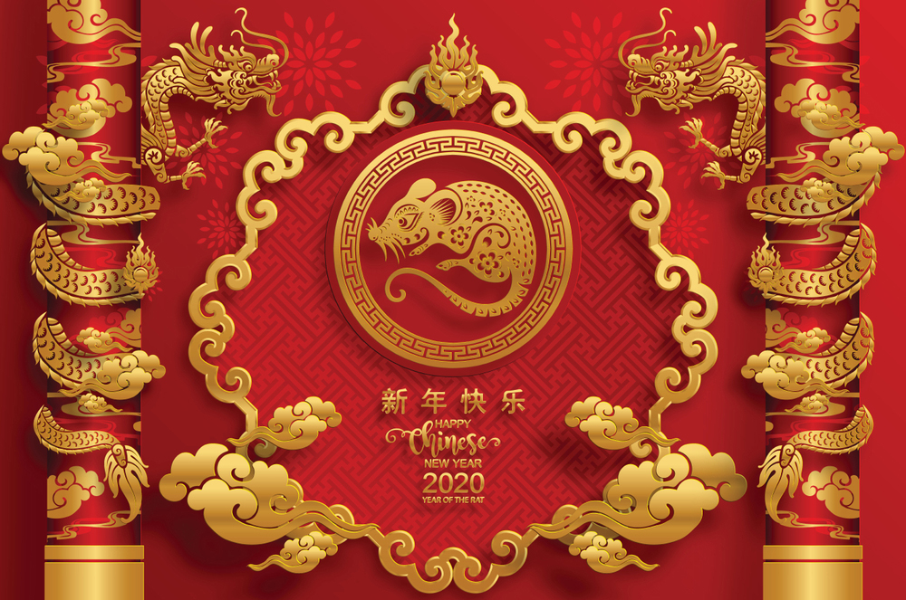 Chinese New Year 2020 Wallpaper, Chinese New Year 2020, - Happy Chinese New  Year 2020 - 1000x663 Wallpaper 