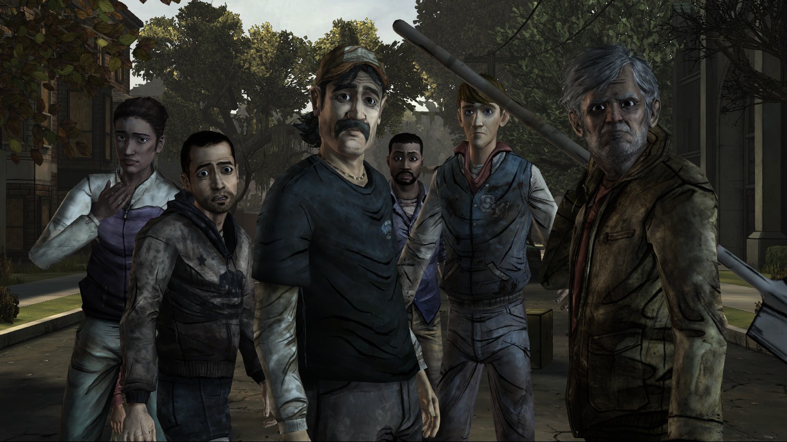 Walking Dead The Game All Characters - HD Wallpaper 