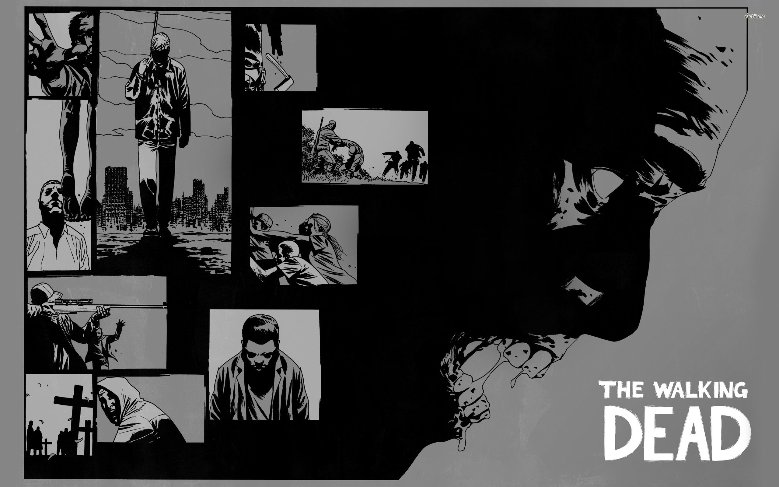 Telltale The Walking Dead Concept Art - HD Wallpaper 