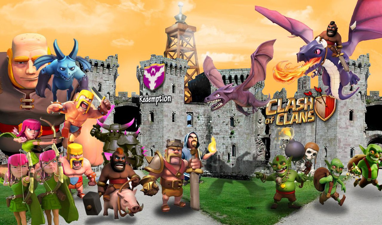 Clash Of Clans Wallpaper Troops Hd - HD Wallpaper 