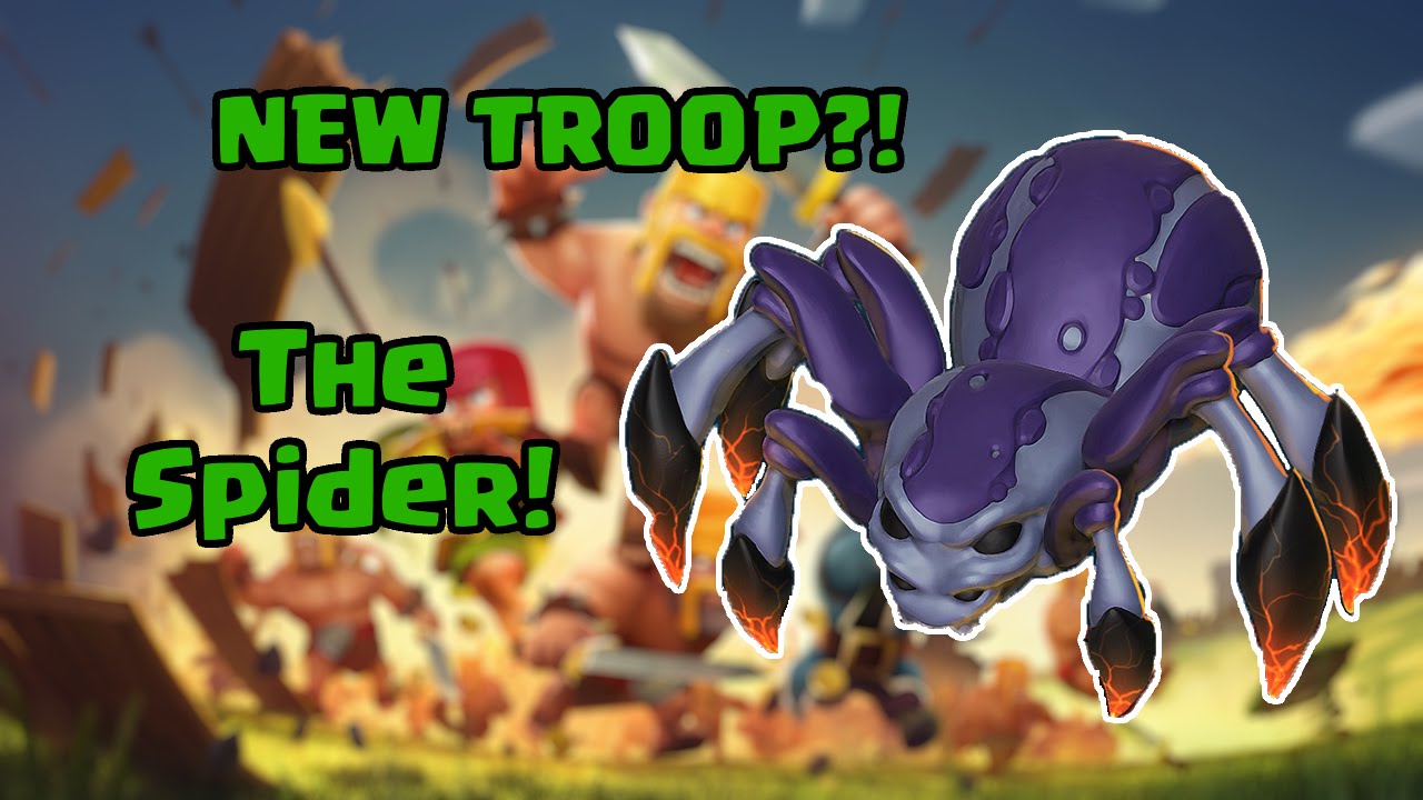 Clash Of Clans Spider - HD Wallpaper 
