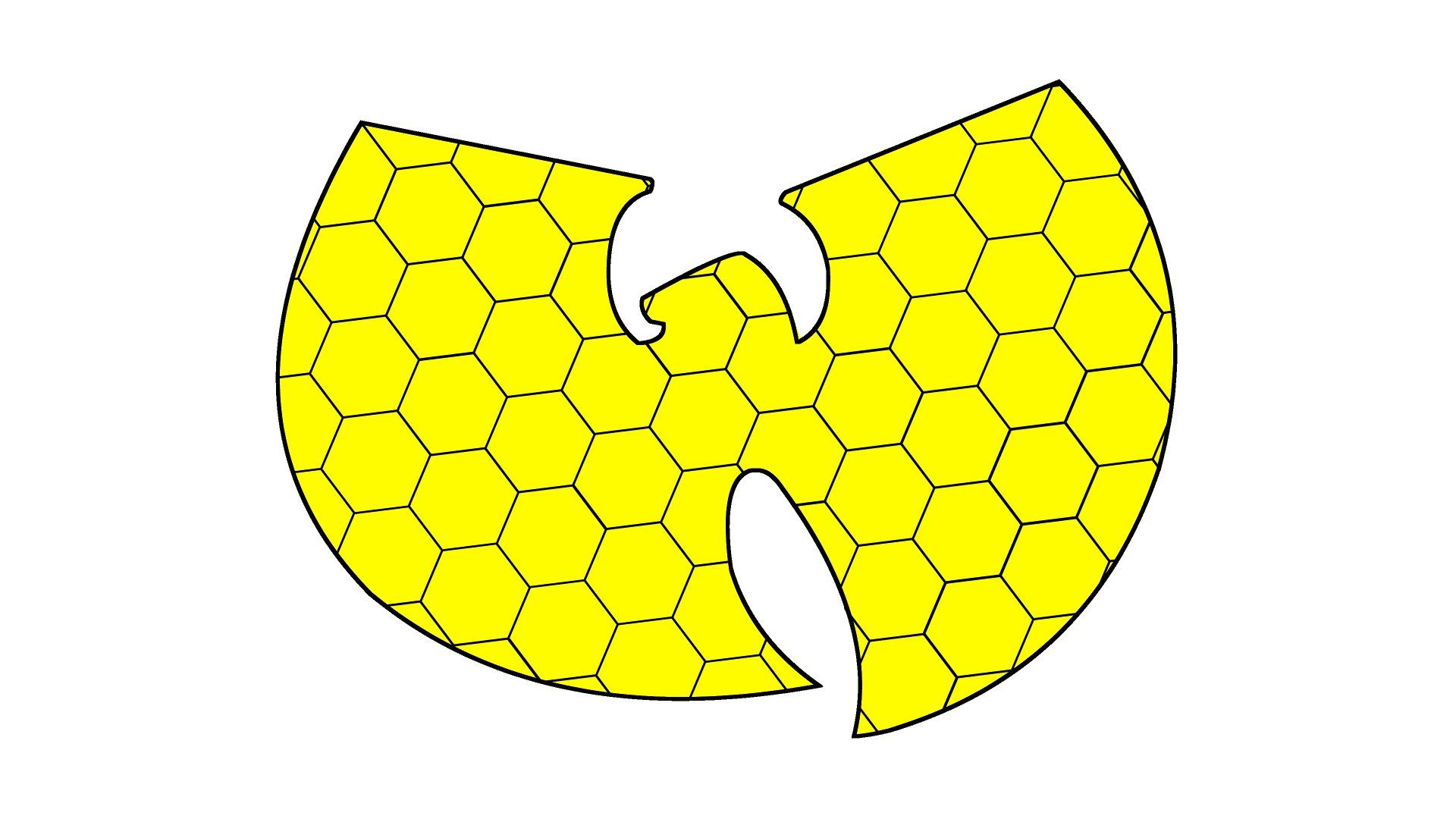 Wu Tang Honey Comb - Wu Tang Logo Art - HD Wallpaper 