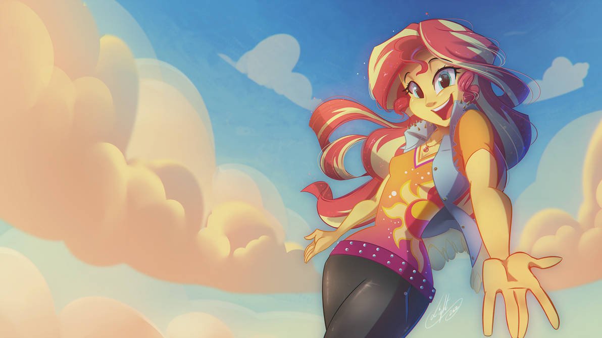 Sunset Shimmer - HD Wallpaper 