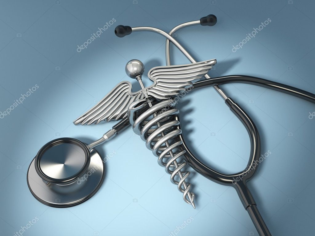 Doctor Logo With Stethoscope - 1024x768 Wallpaper 