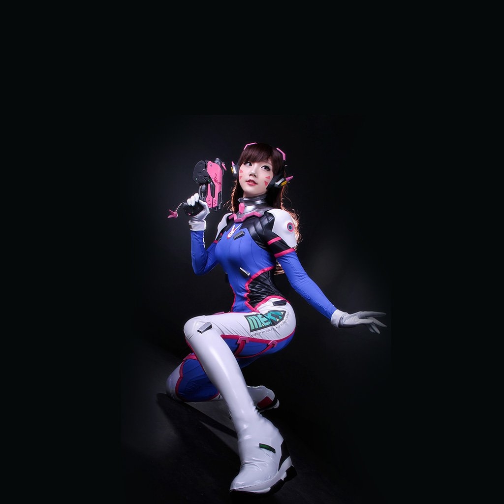 Overwatch D Va Cosplay - HD Wallpaper 