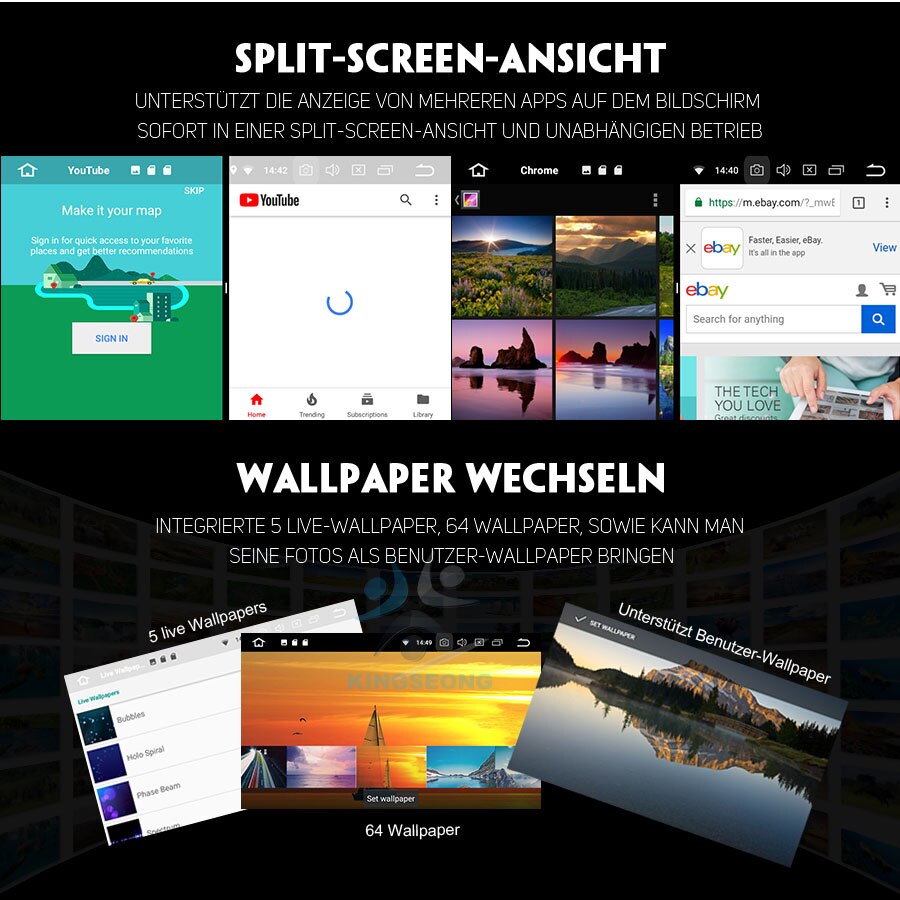 Es7539b Ed5 Split Screen - HD Wallpaper 