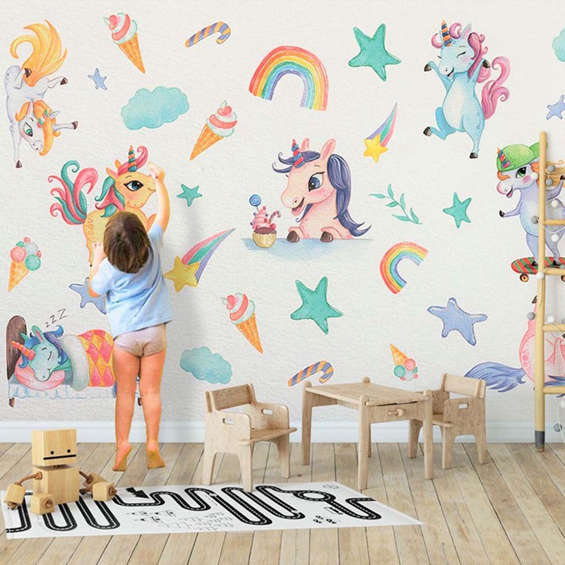 کاغذ دیواری اسب تک شاخ - HD Wallpaper 