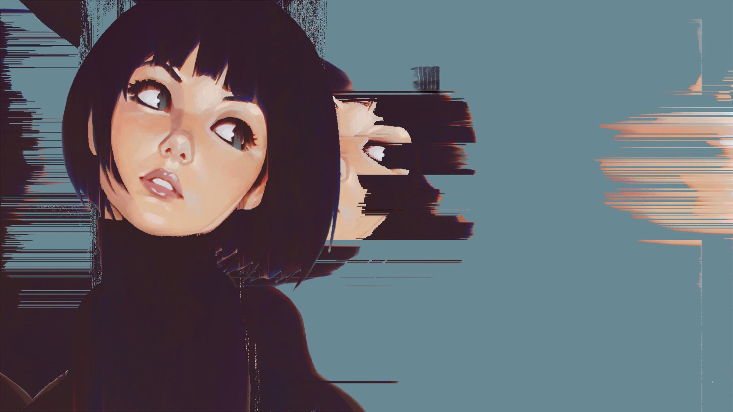 Hd Anime Girls Reddit Wallpapers - Ilya Kuvshinov Glitch - HD Wallpaper 