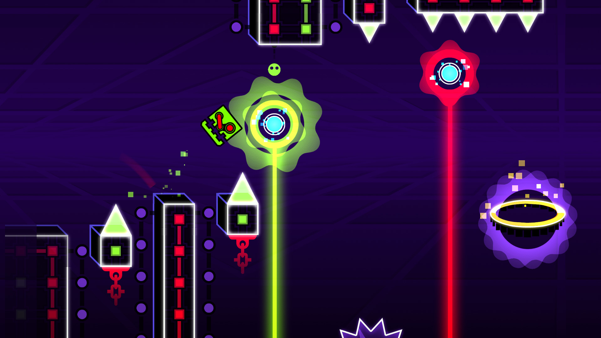 Geometry Dash Steam - HD Wallpaper 