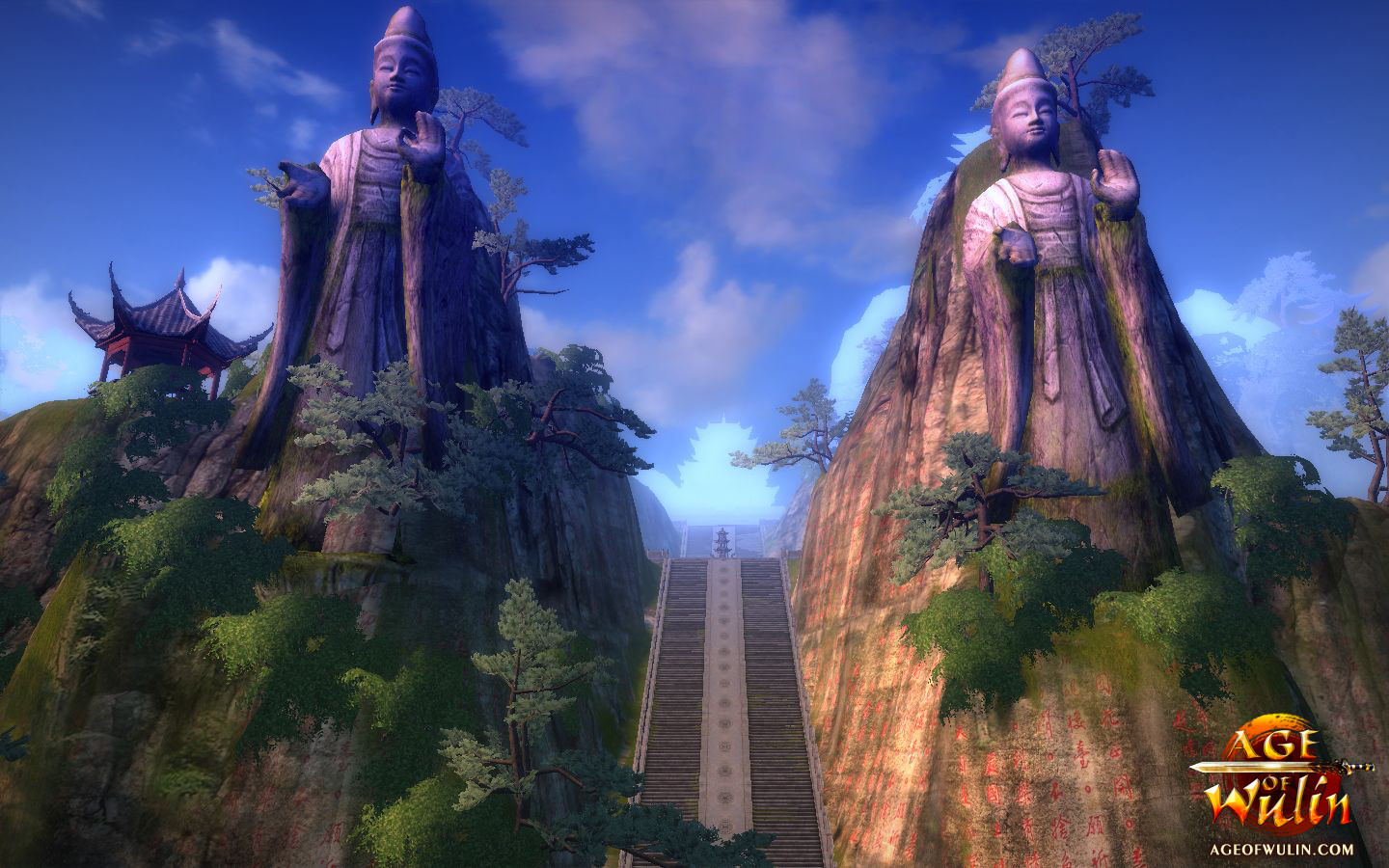 1440x900, Shaolin Temple, - Age Of Wulin Shaolin Temple - HD Wallpaper 