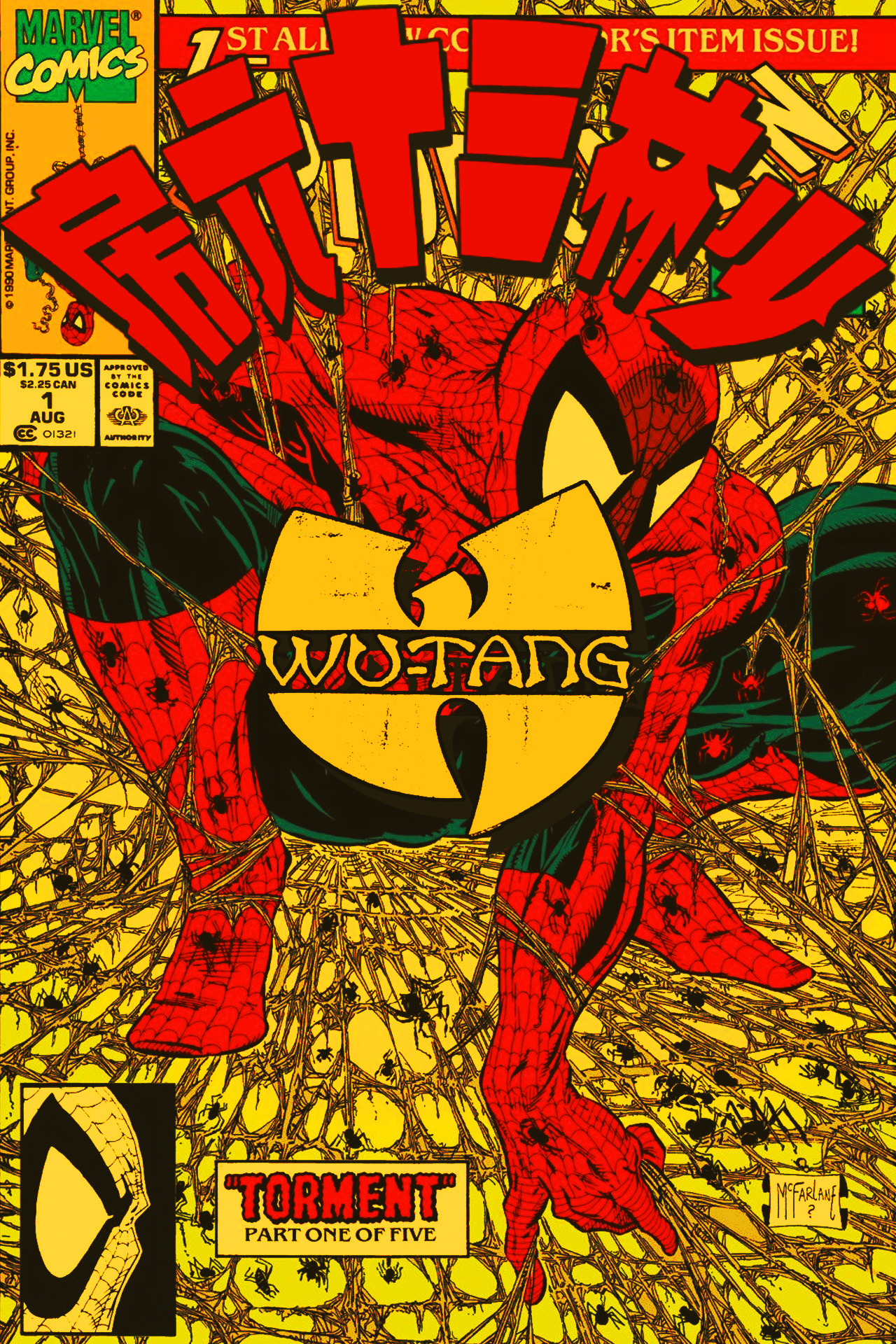 Wu Tang Clan Spiderman - HD Wallpaper 