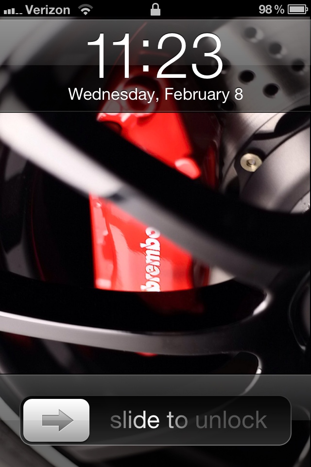 Iphone Lock Screen Charging - HD Wallpaper 