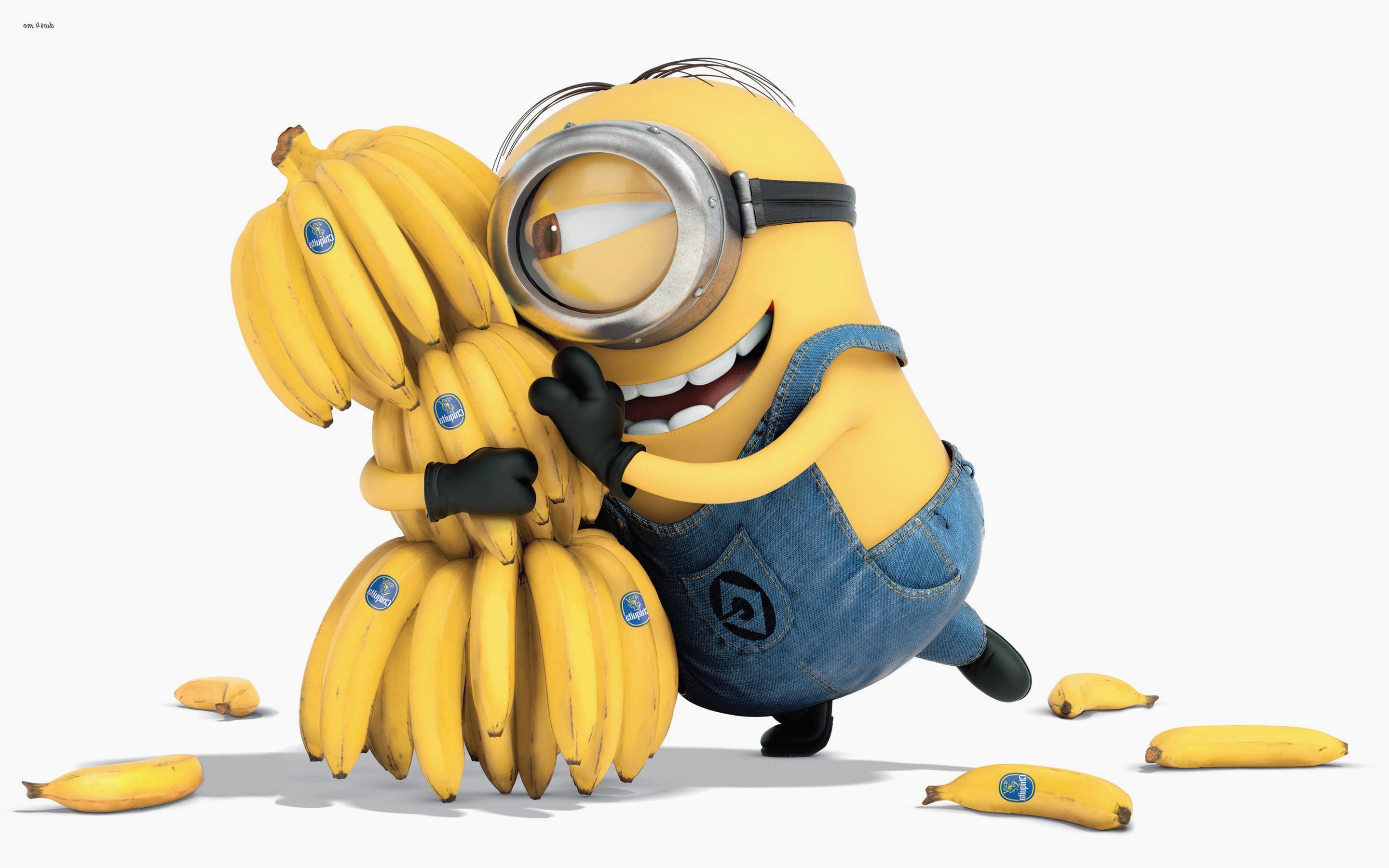 Minions Wallpaper Hd - Minions Banana Wallpaper Hd - HD Wallpaper 