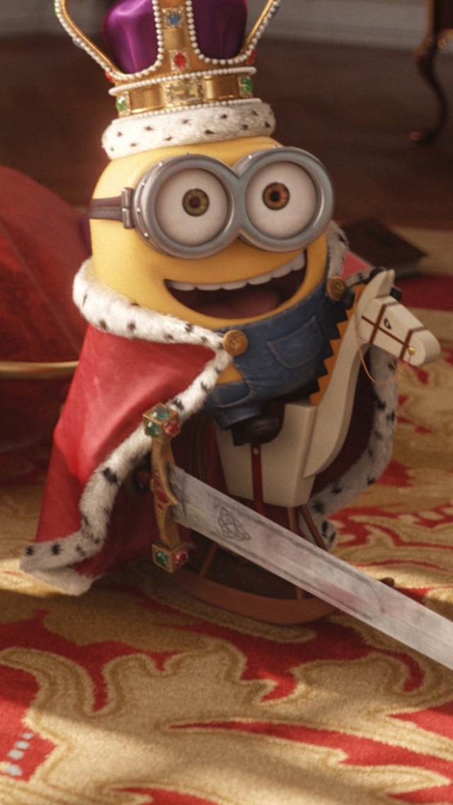 Minions King - HD Wallpaper 