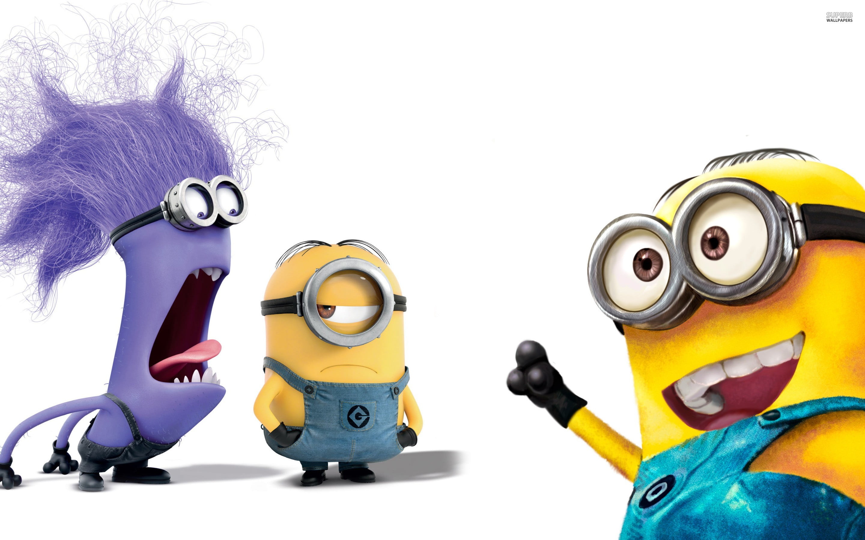 Minions Wallpaper Minions Despicable Me 2 - HD Wallpaper 