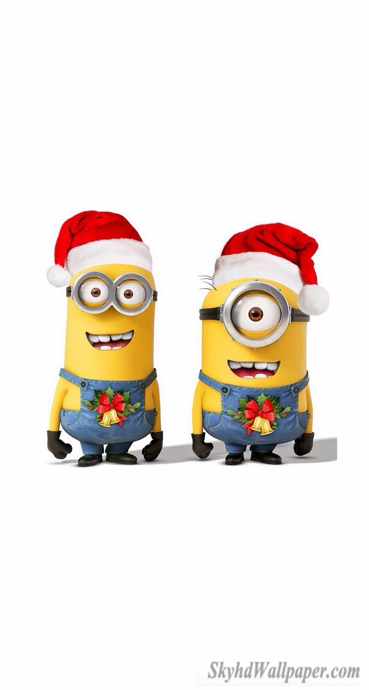 Minions Christmas Wallpaper - Minions Christmas - HD Wallpaper 