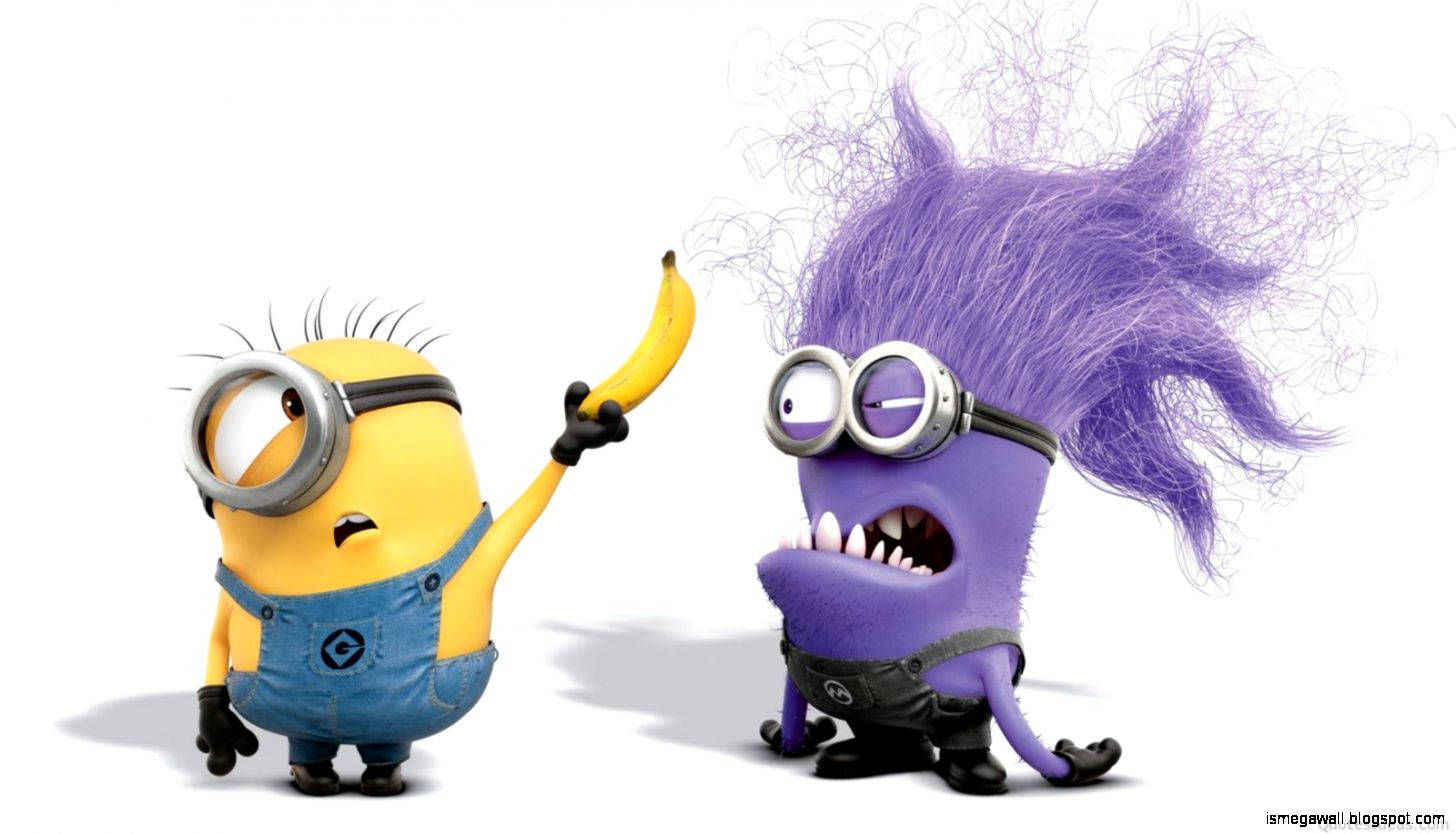 Banana Wallpaper Funny Minions 1600x927px Minions Wallpaper - Evil Minion - HD Wallpaper 