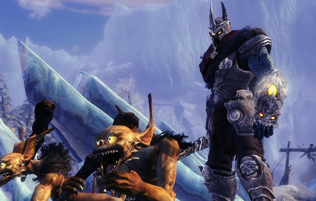 Photo Wallpaper Winter, Hell, The Owner, Minions, Brown, - Overlord 2 - HD Wallpaper 