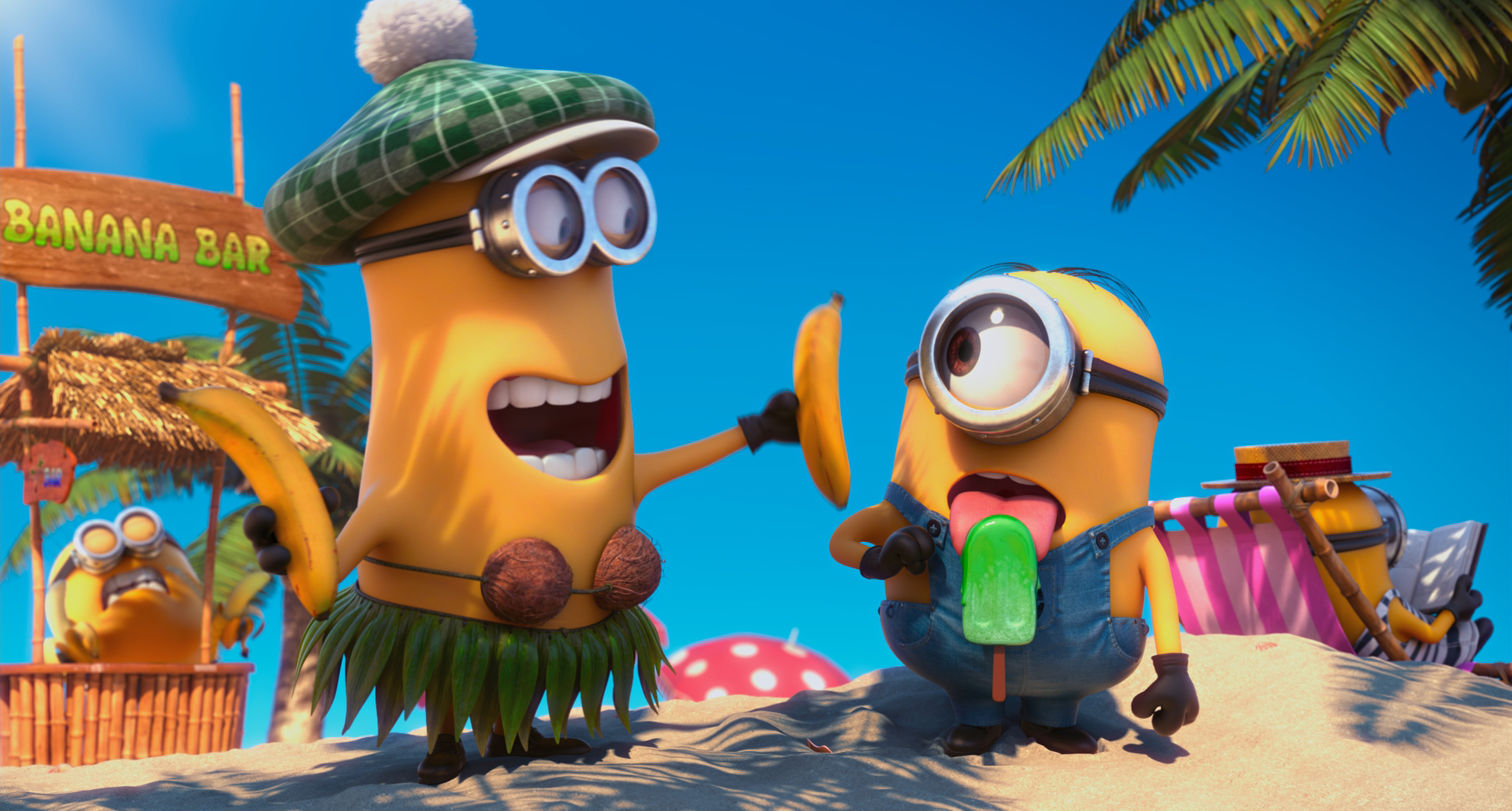 Minions Despicable Me 2 Stuart - HD Wallpaper 