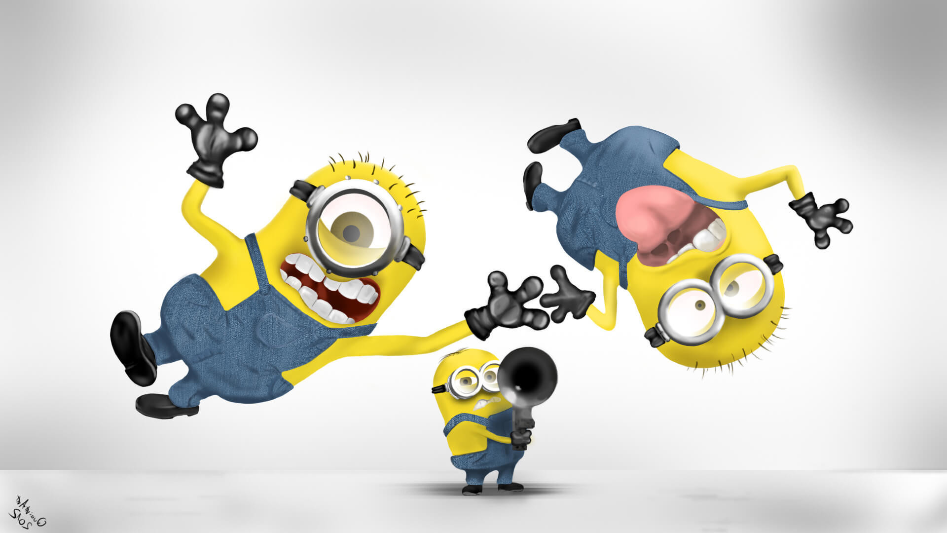 55 Cute Minion Wallpapers Hd For Desktop 
 Data Src - Minion Wallpaper For Pc - HD Wallpaper 